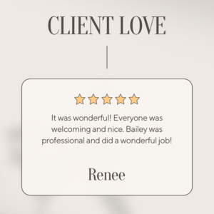Neutral beige modern feminine testimonial instagram post   7