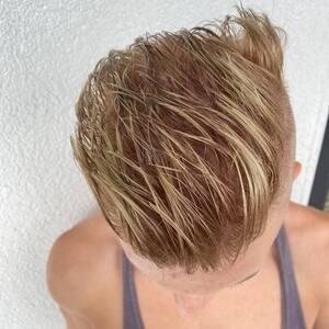 Pin5 blonde pixie top view 1200x1500