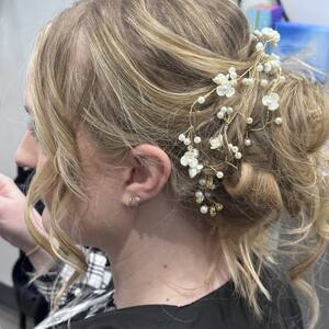 Pin5 blonde updo pearls side view 1200x1500