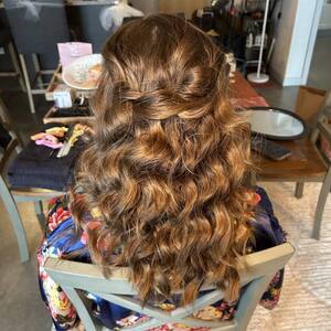 Pin5 bronde curly bronde updo back view 1200x1500
