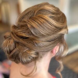 Pin5 bronde braided updo back view 1200x1500