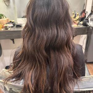Pin5 brunette dark brunette wavy back view 1200x1500