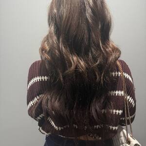Pin5 brunette dark brunette wavy back view 3 1200x1500