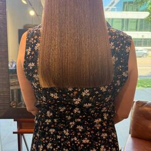 Pin5 copper long straight copper auburn back view 1200x1500
