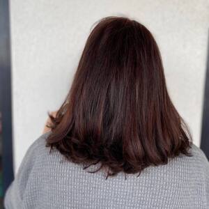 Pin5 copper burgundy straight bob back view 1200x1500
