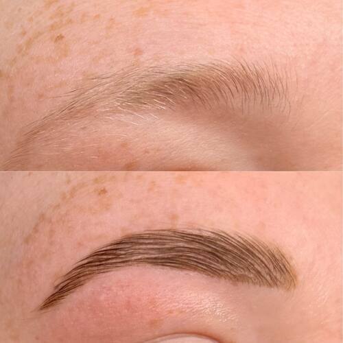 Atlanta brow lamination tint