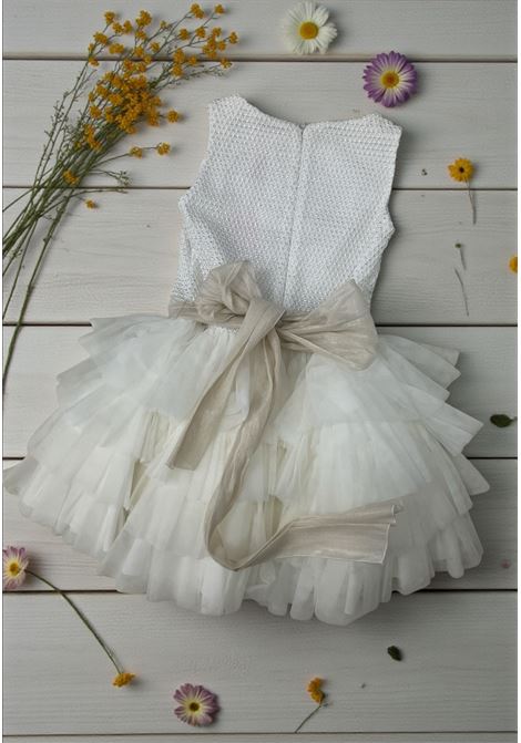 Abito prima comunione MIMILU | 601BIANCOROSSOBIANCO