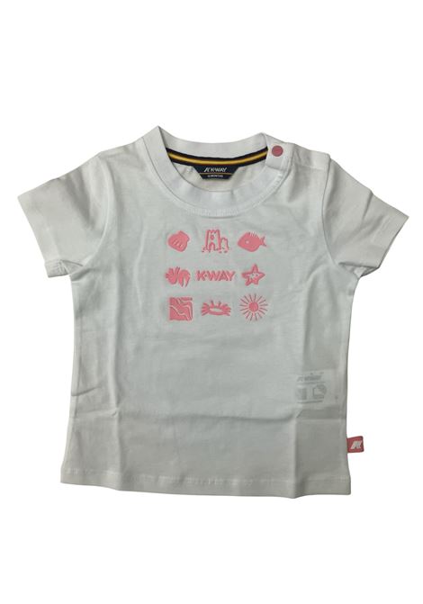 t-shirt e pantaloncino K-way | K2151EWC0U