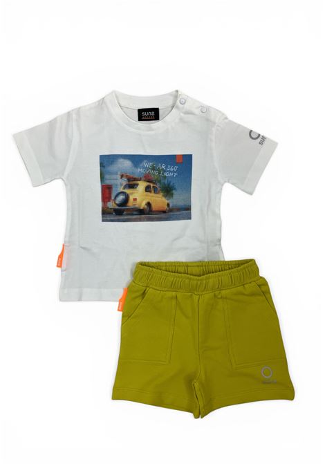 T-shirt e pantaloncino baby SUNS | COMS6104UBK-BRICK