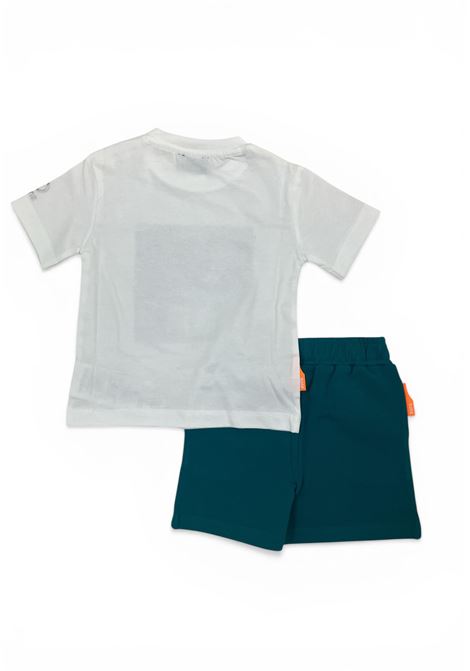 T-shirt e pantaloncino baby SUNS | COMS6105UBK POP COLOR