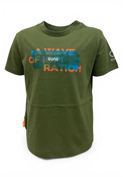 T-shirt bambino cotone SUNS | TSS6110UWAVE