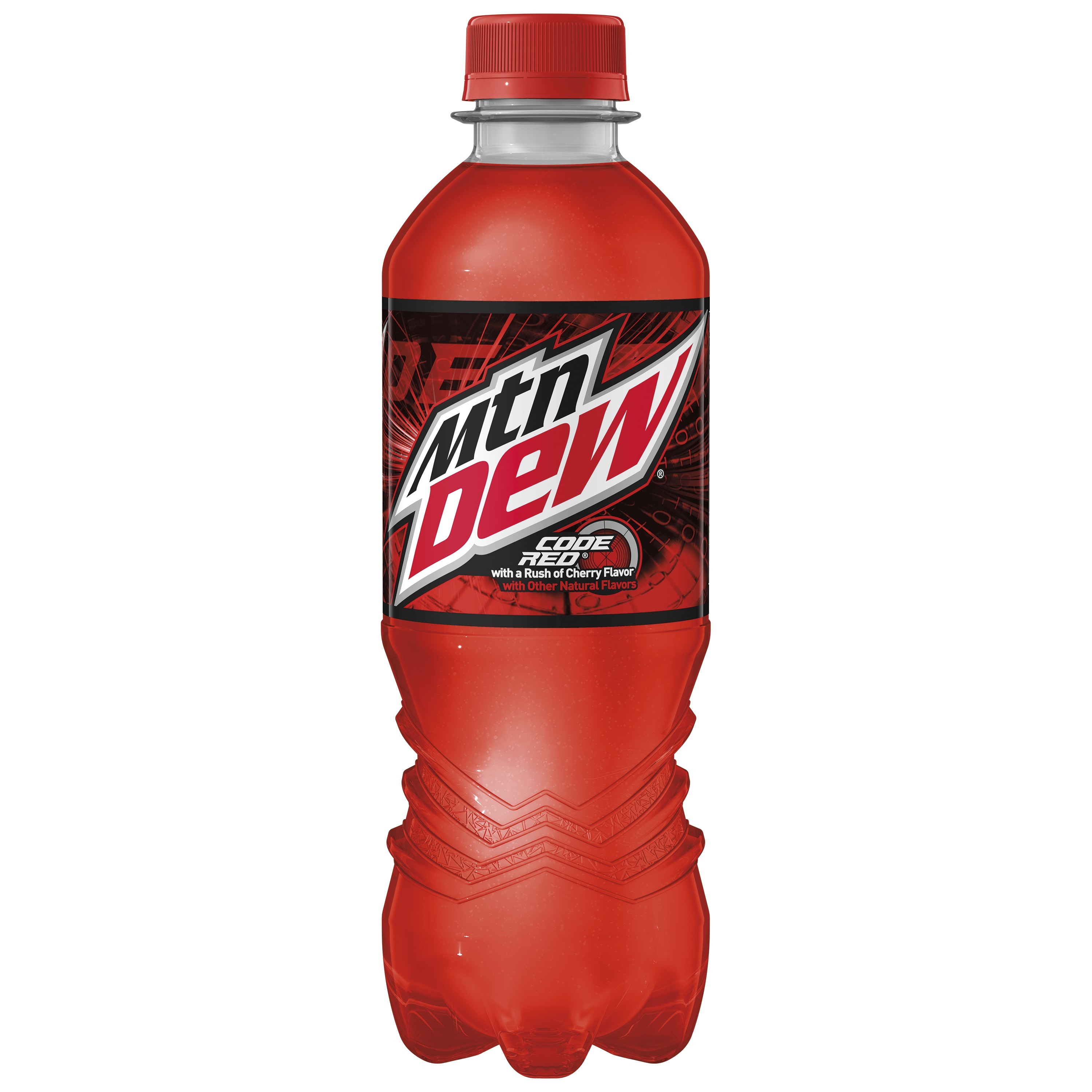 Mountain Dew, Code Red, Dew With A Rush Of Cherry Flavor thumbnail