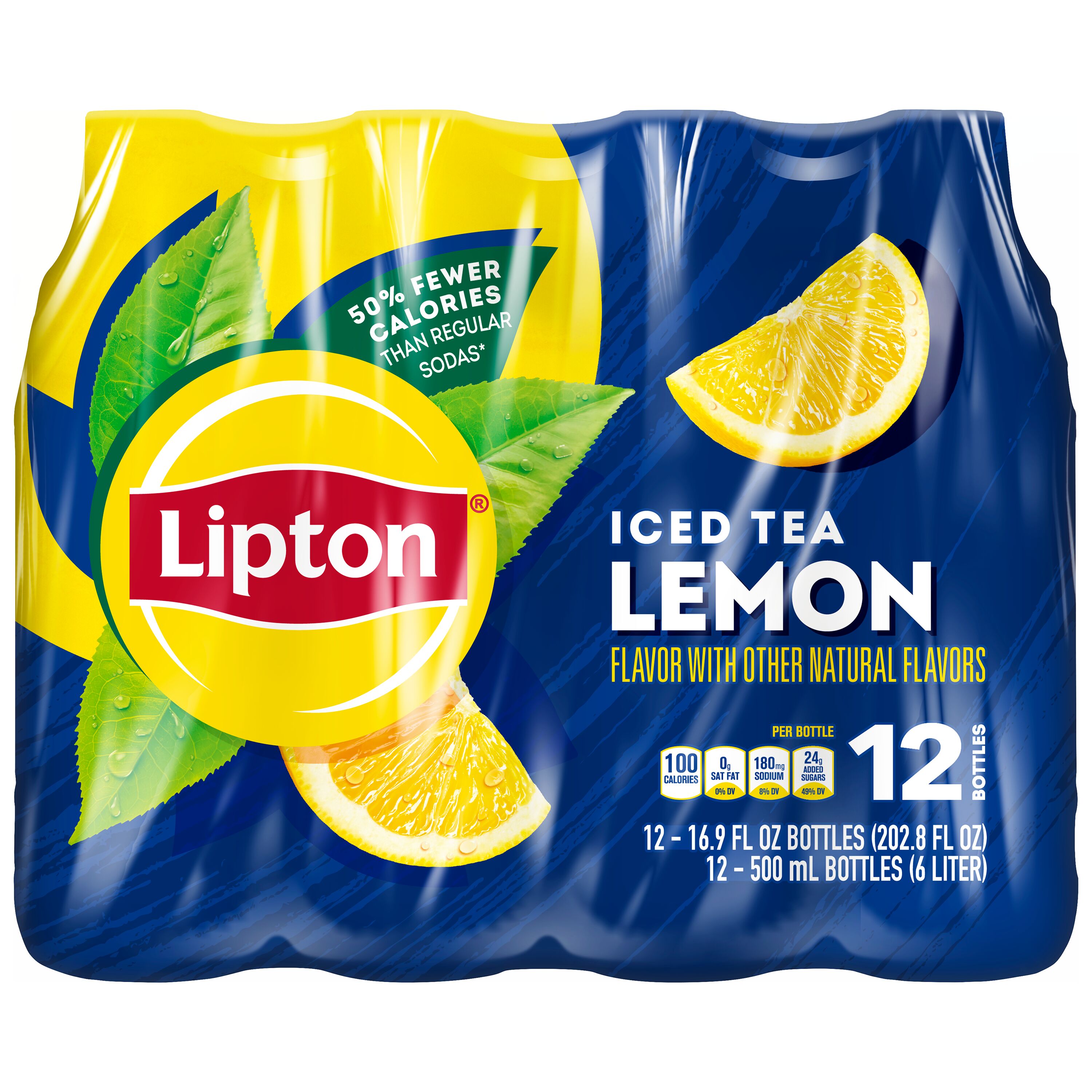 Lipton, Lemon Flavor, Iced Tea