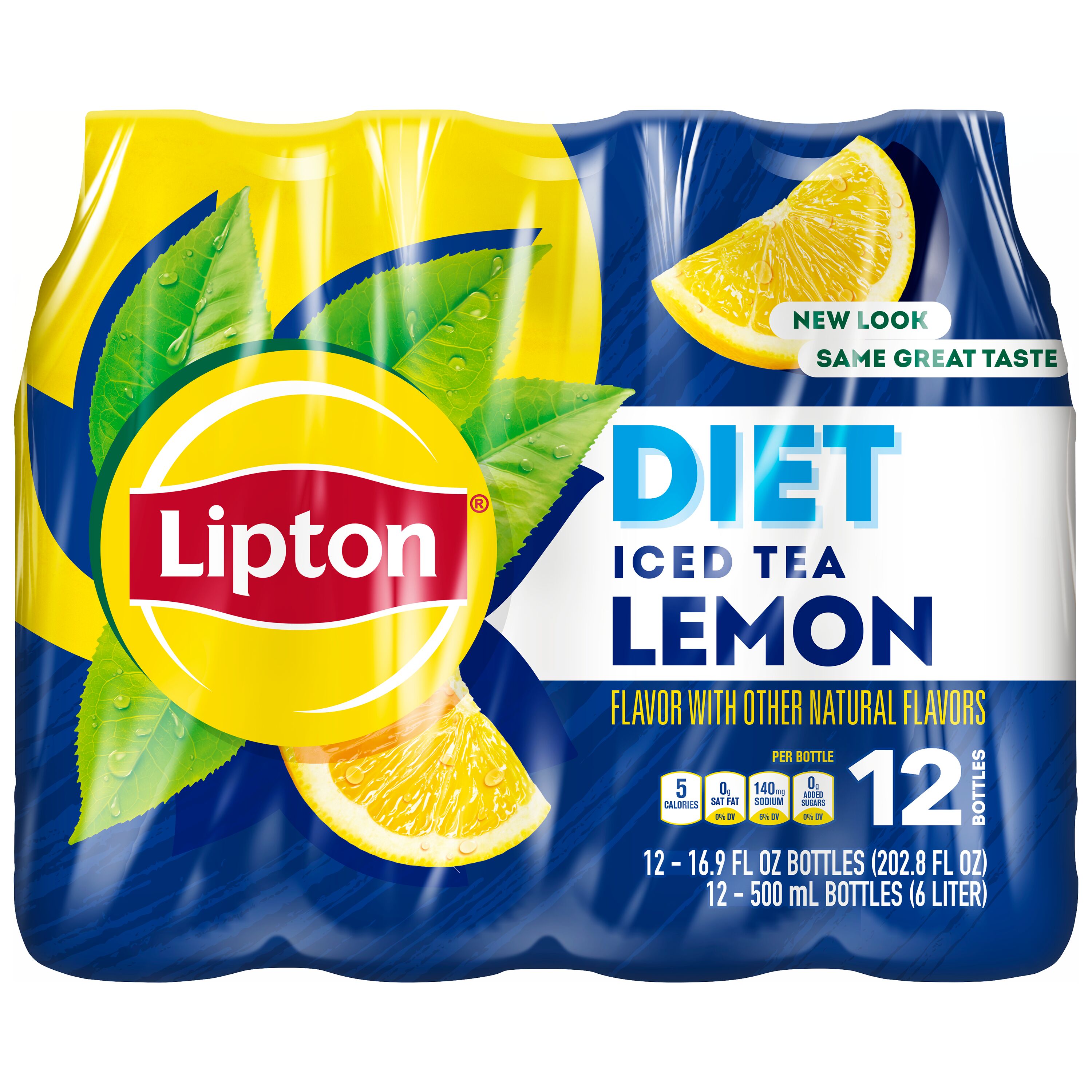 Lipton, Diet, Lemon Flavor, Iced Tea