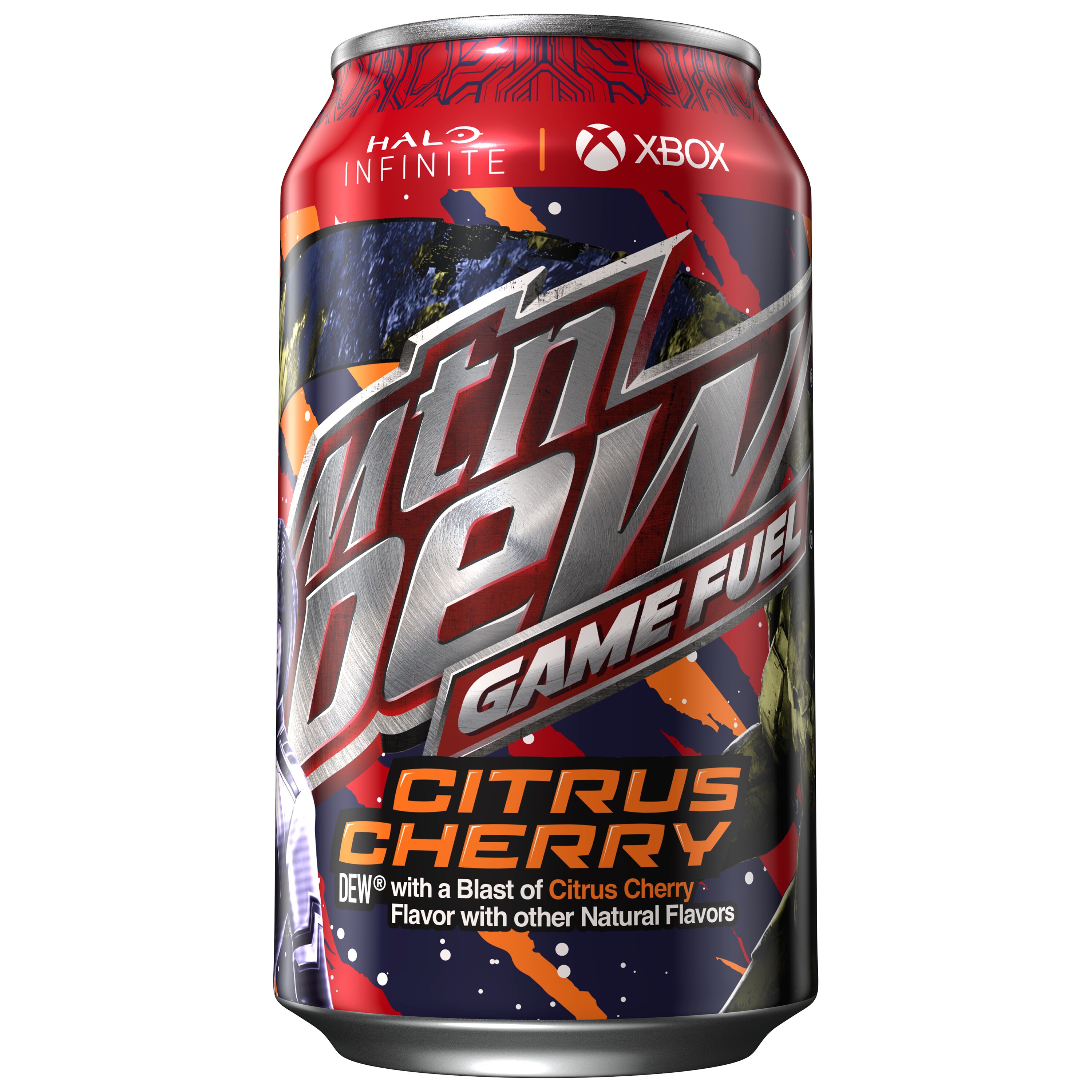 Mountain Dew, Game Fuel, Dew With A Blast Of Citrus Cherry Flavor