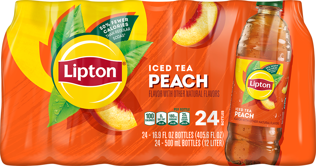 Lipton, Peach Flavor, Iced Tea thumbnail