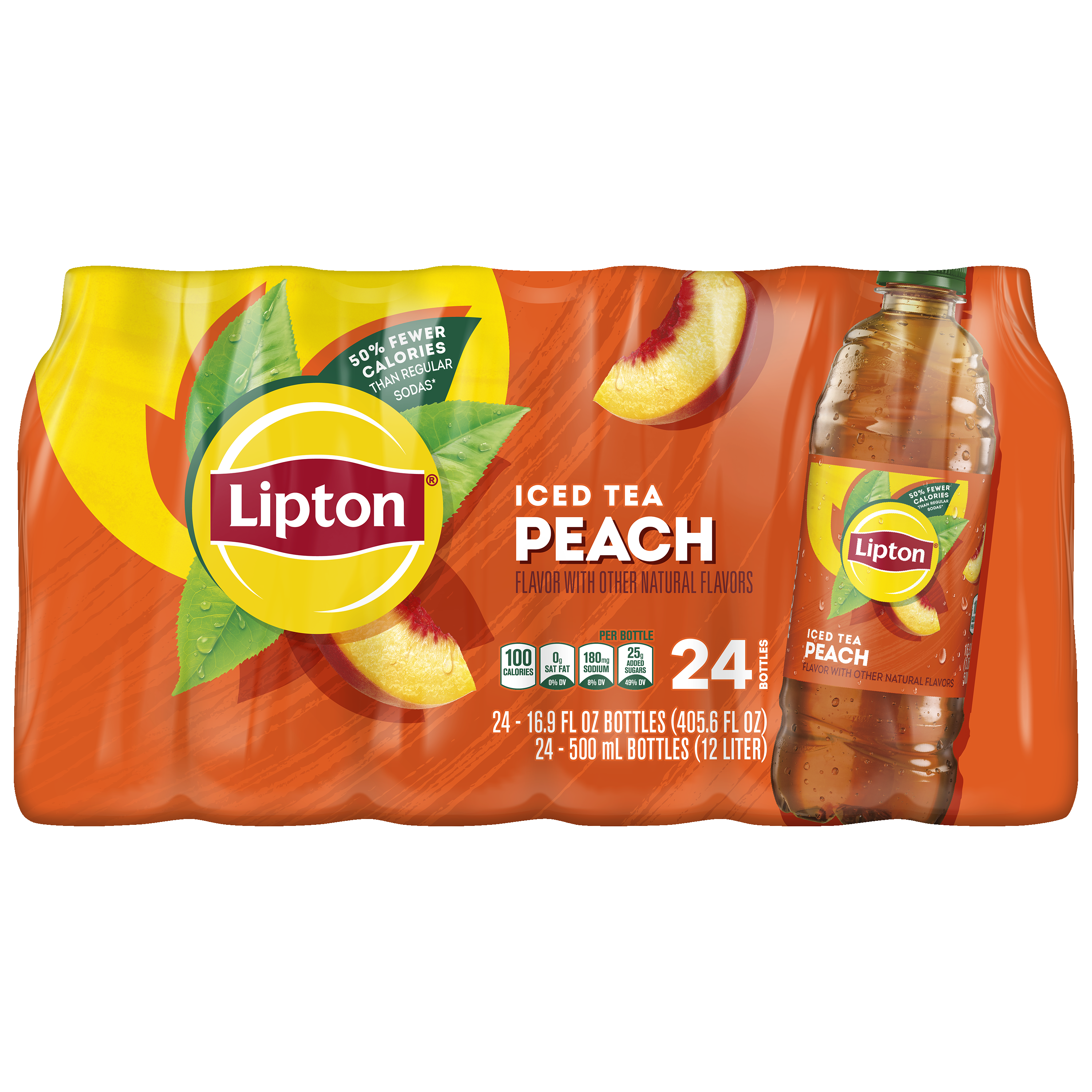 Lipton, Peach Flavor, Iced Tea