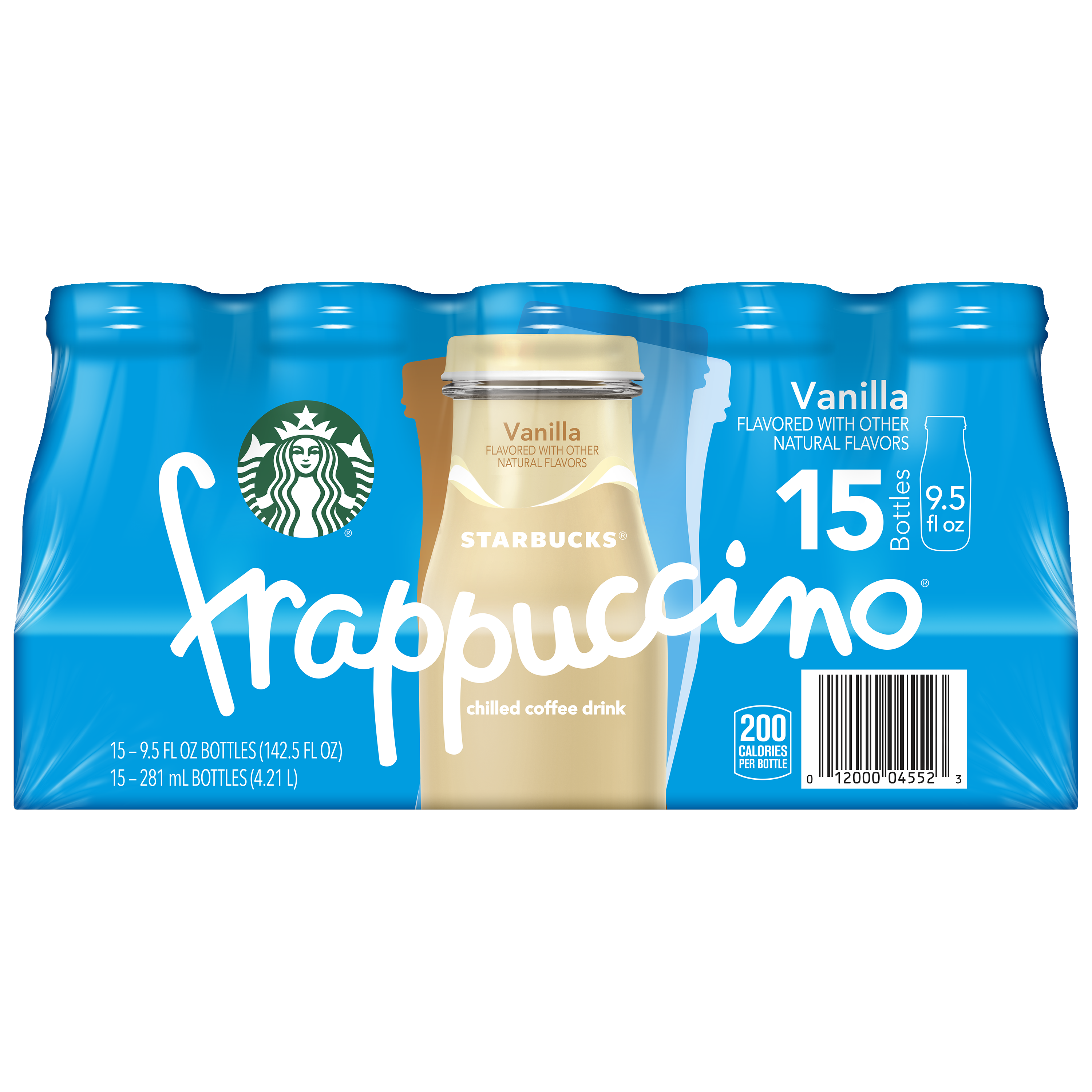 Starbucks, Frappuccino, Vanilla Flavored, Chilled Coffee Drink