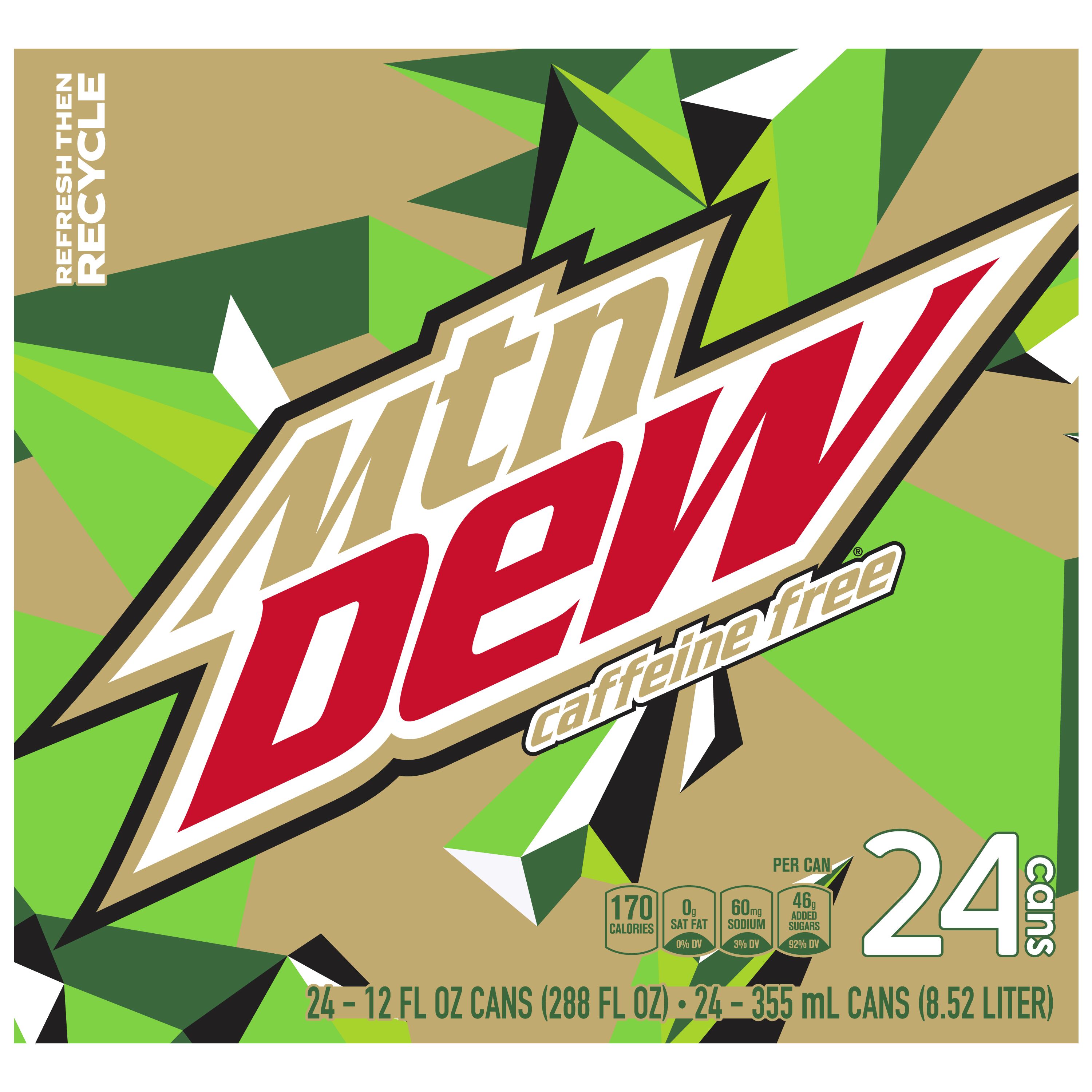 Mountain Dew, Caffeine Free thumbnail