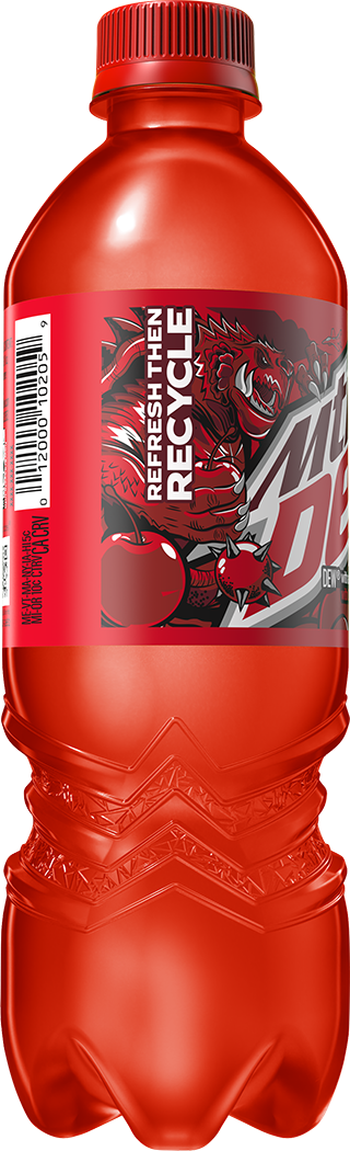 Mountain Dew, Code Red, Dew With A Rush Of Cherry Flavor thumbnail