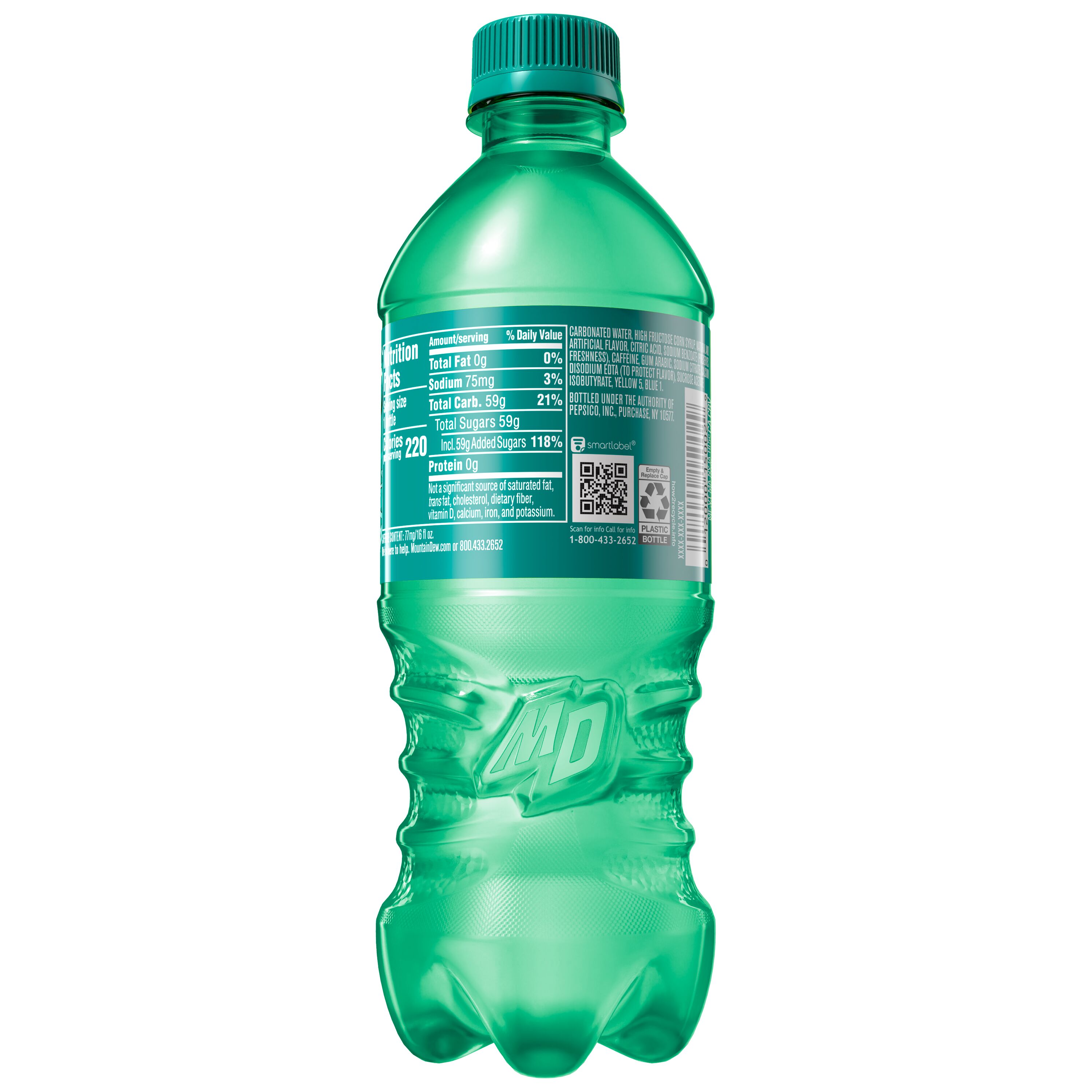 Mountain Dew, Baja Blast, Dew With A Blast Of Natural And Artificial Tropical Lime Flavor thumbnail