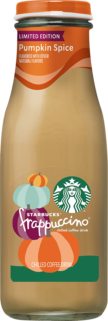 Starbucks, Frappuccino, Pumpkin Spice Flavored, Chilled Coffee Drink thumbnail