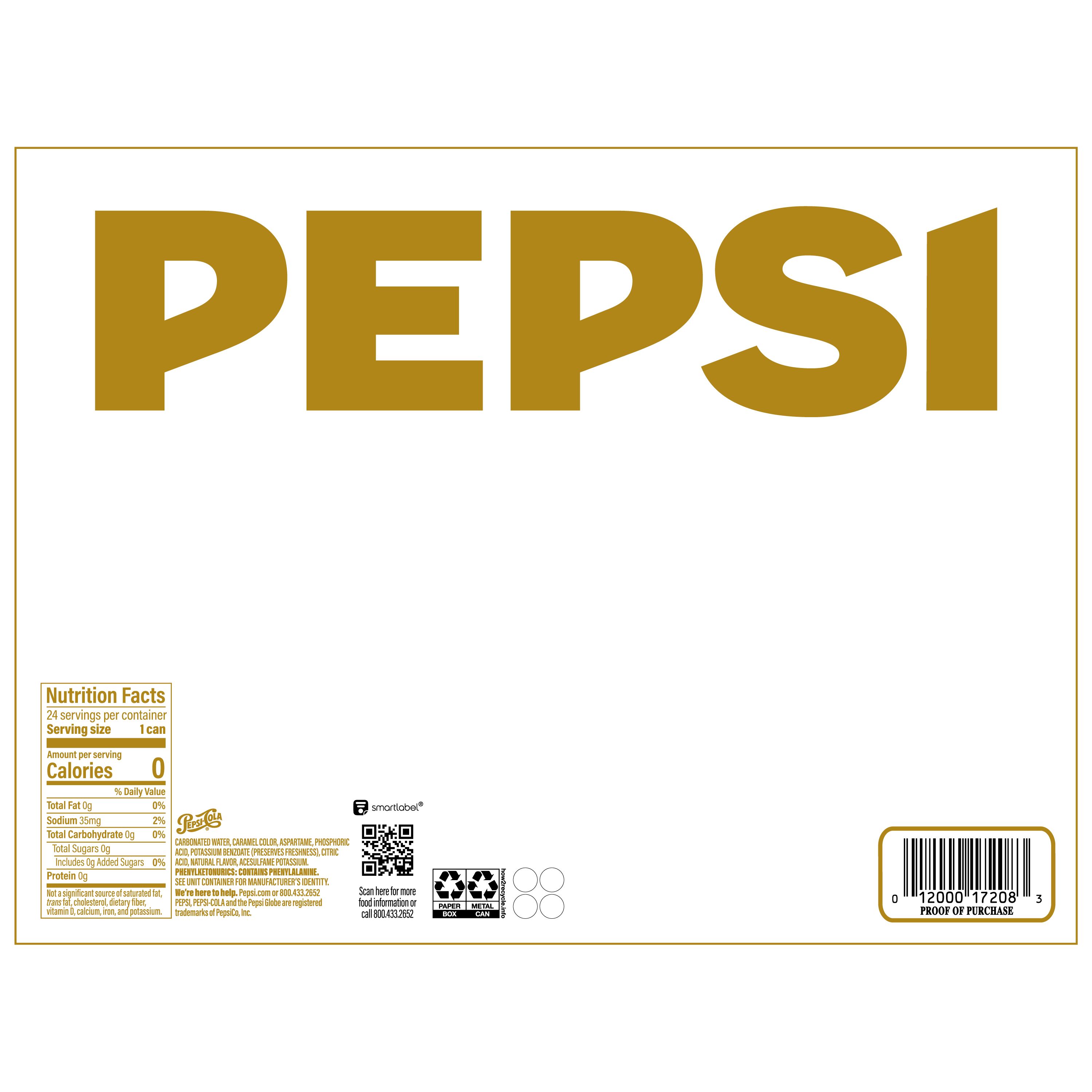 Diet Pepsi, Caffeine Free thumbnail