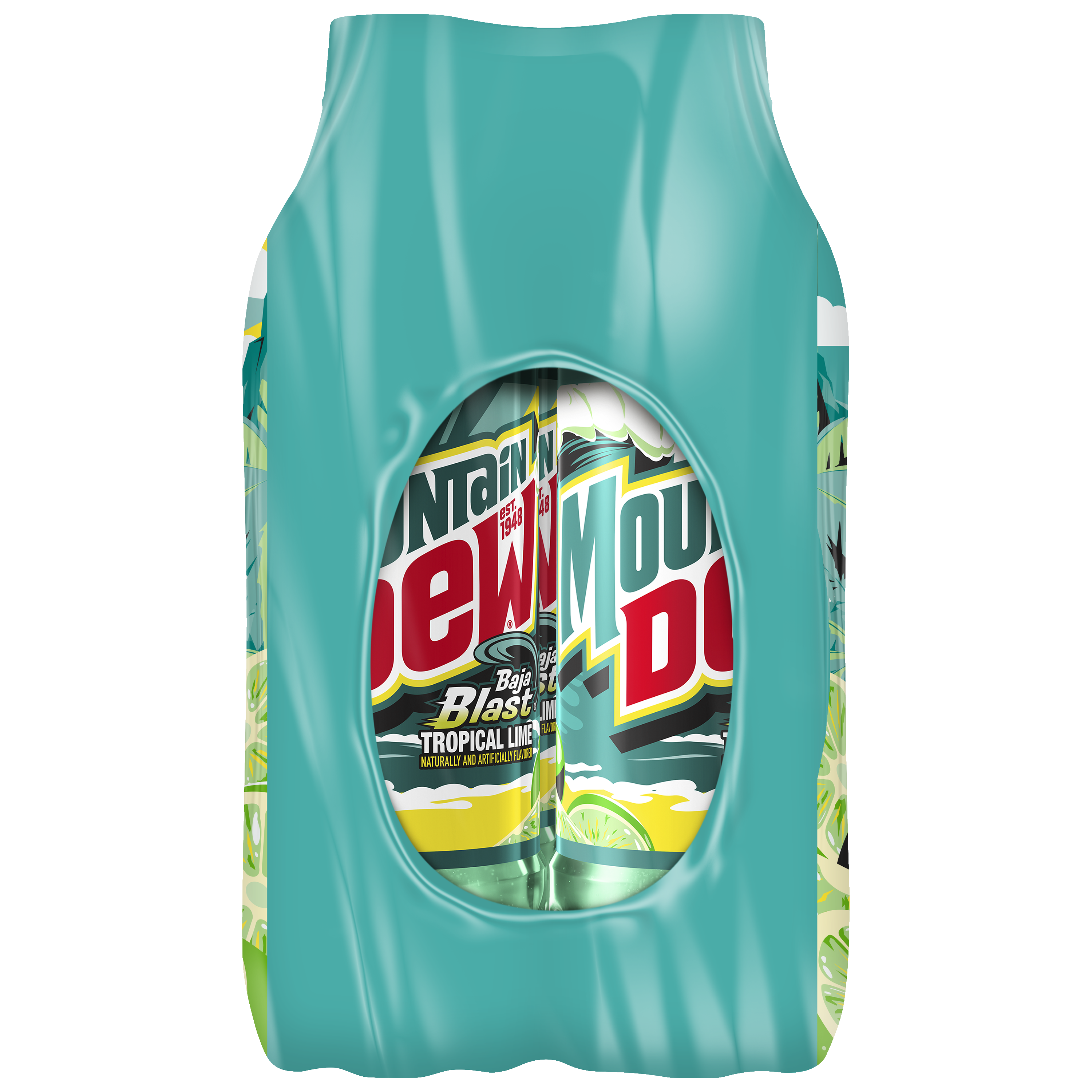 Mountain Dew, Baja Blast, Tropical Lime Naturally And Artificially Flavored Dew thumbnail
