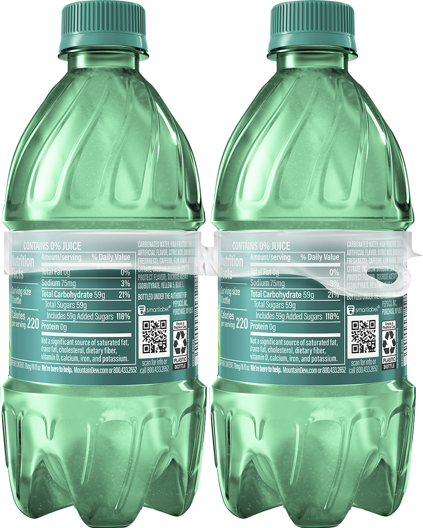 Mountain Dew, Baja Blast, Tropical Lime Naturally And Artificially Flavored Dew thumbnail