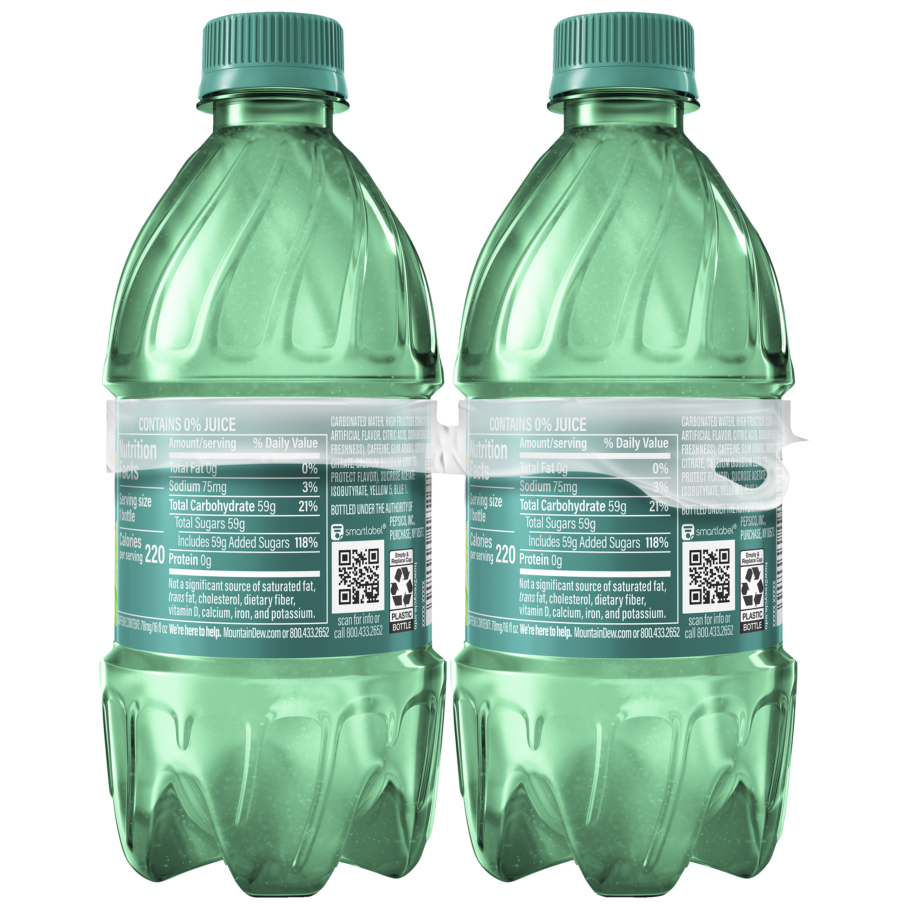 Mountain Dew, Baja Blast, Tropical Lime Naturally And Artificially Flavored Dew thumbnail