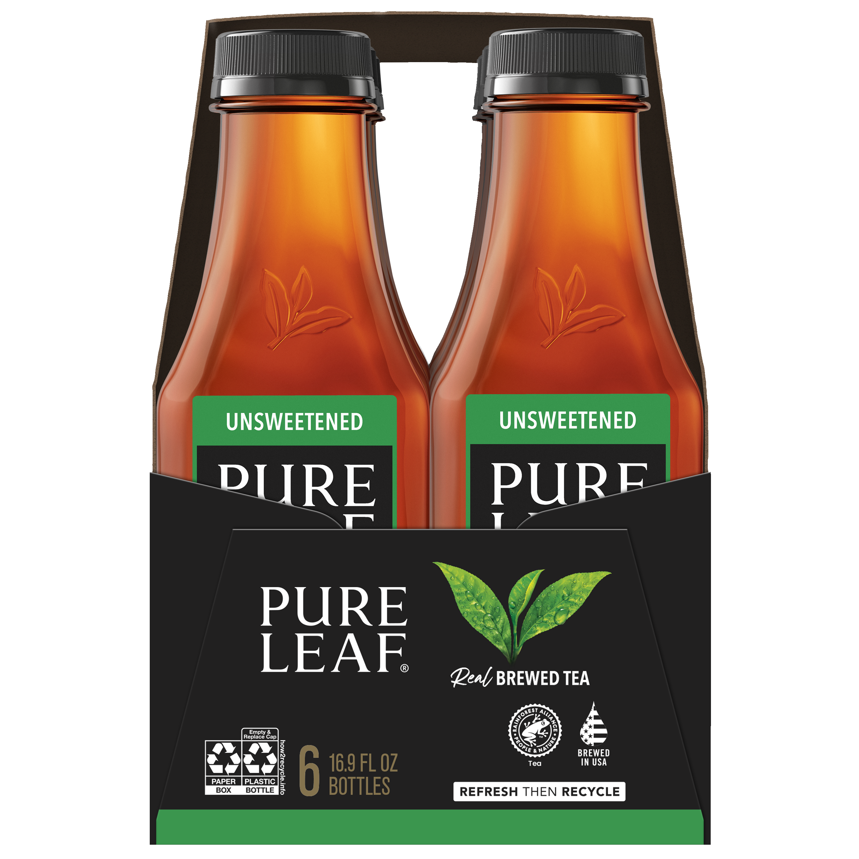 Pure Leaf, Unsweetened, Real Brewed Tea thumbnail