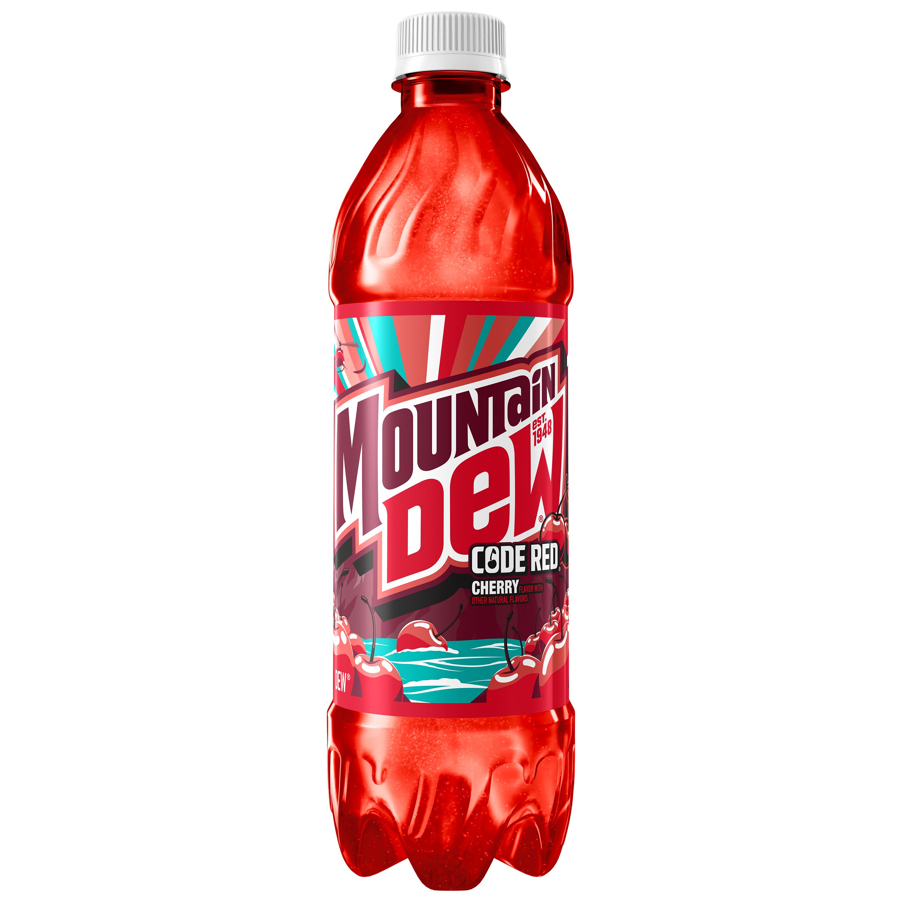 Mountain Dew, Code Red, Cherry Flavor Dew
