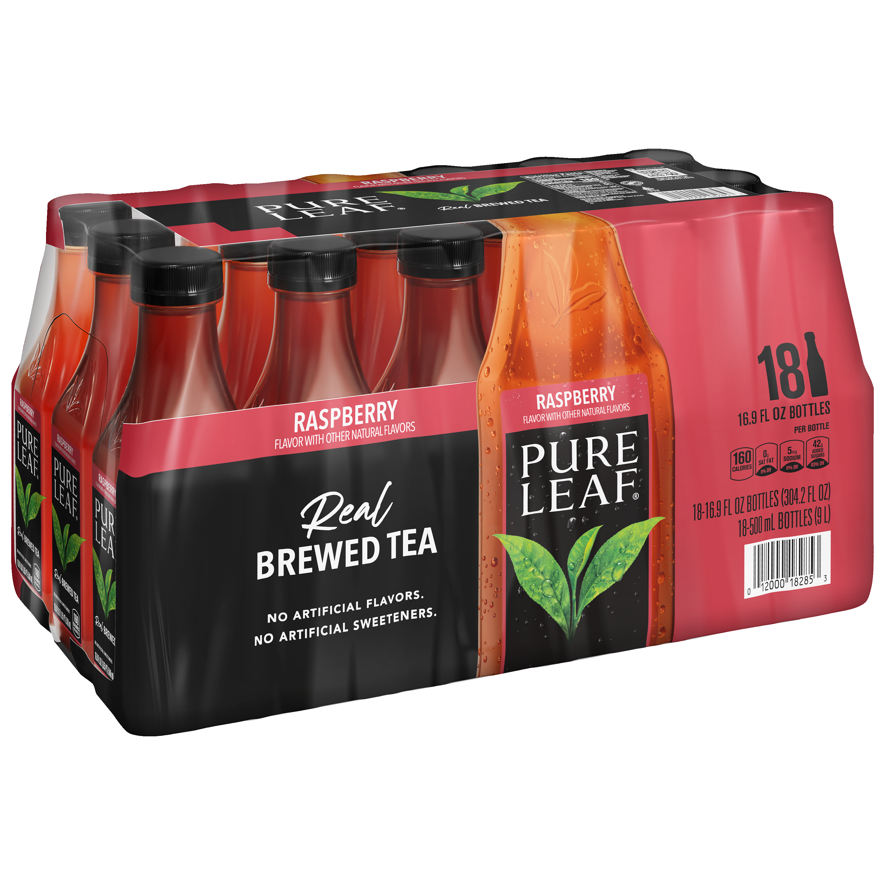 Pure Leaf, Raspberry Flavor, Real Brewed Tea thumbnail