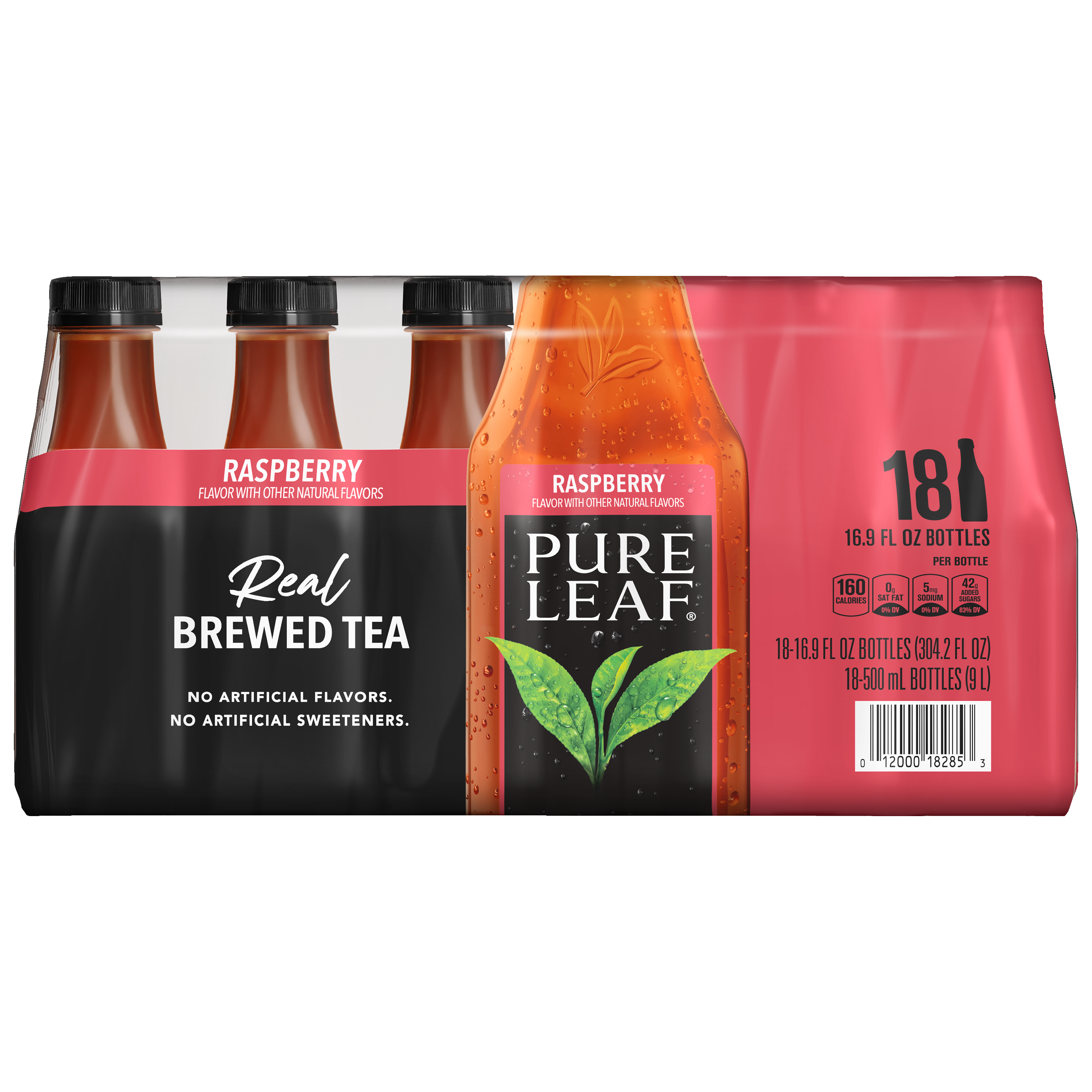 Pure Leaf, Raspberry Flavor, Real Brewed Tea thumbnail