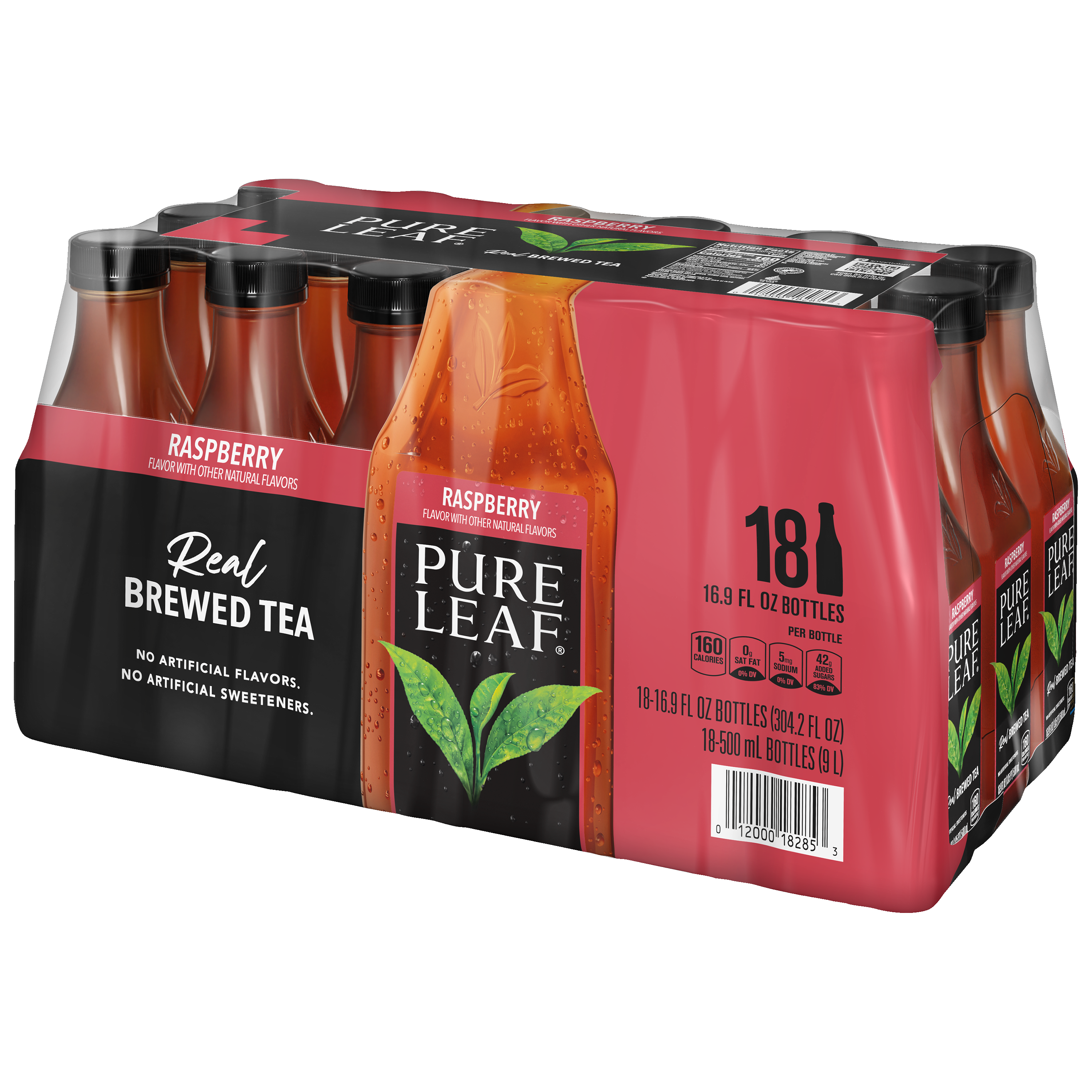 Pure Leaf, Raspberry Flavor, Real Brewed Tea thumbnail