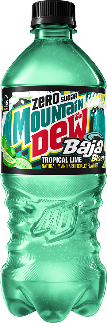 Mountain Dew, Zero Sugar, Baja Blast, Tropical Lime Naturally And Artificially Flavored, Zero Sugar Dew thumbnail