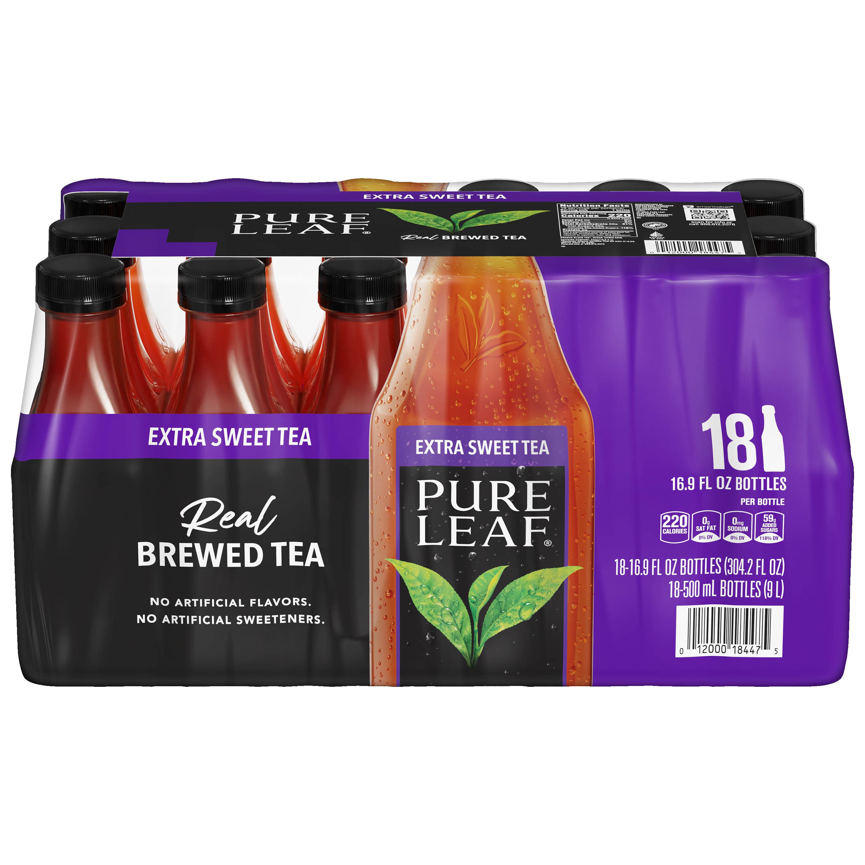 Pure Leaf, Extra Sweet Tea, Real Brewed Tea