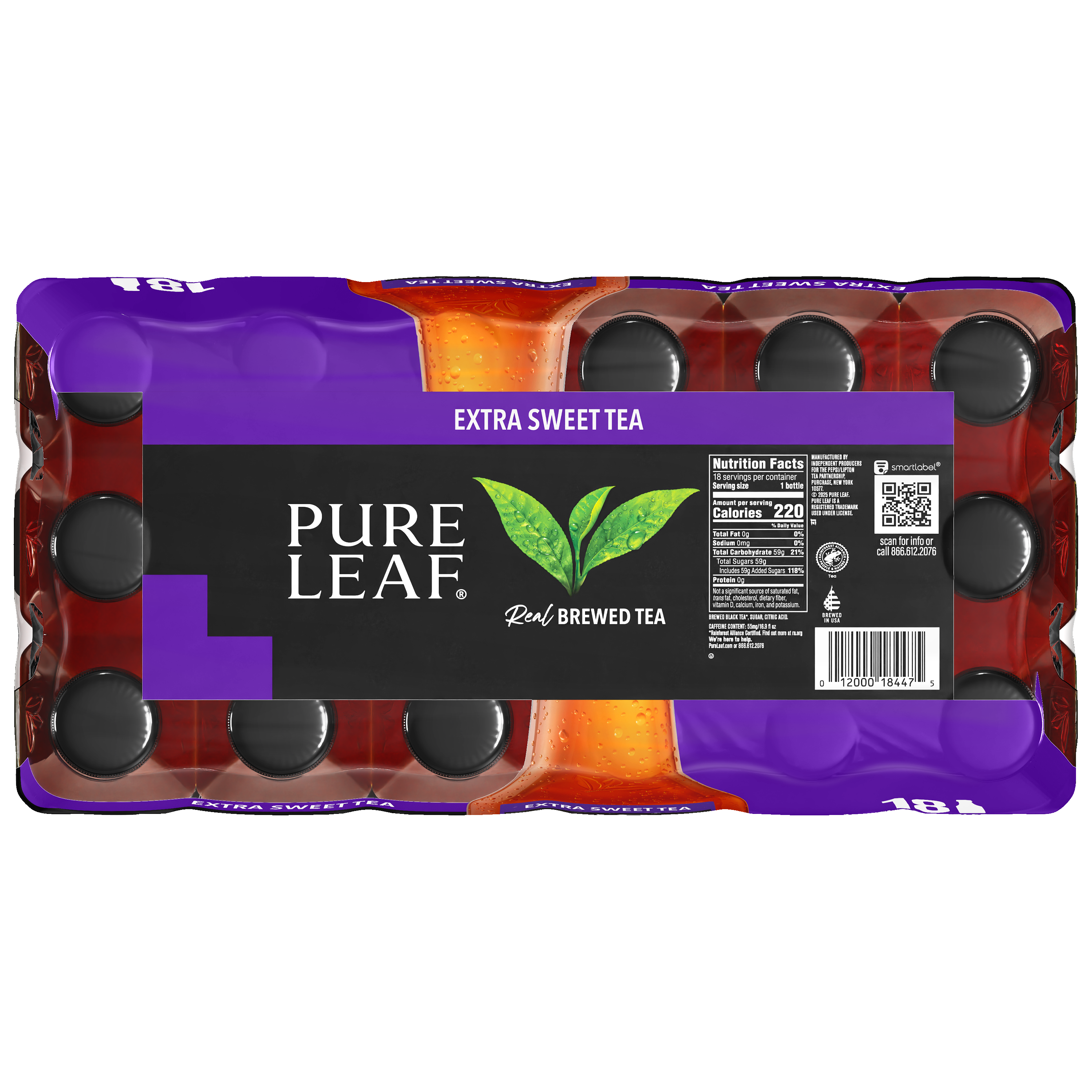 Pure Leaf, Extra Sweet Tea, Real Brewed Tea thumbnail