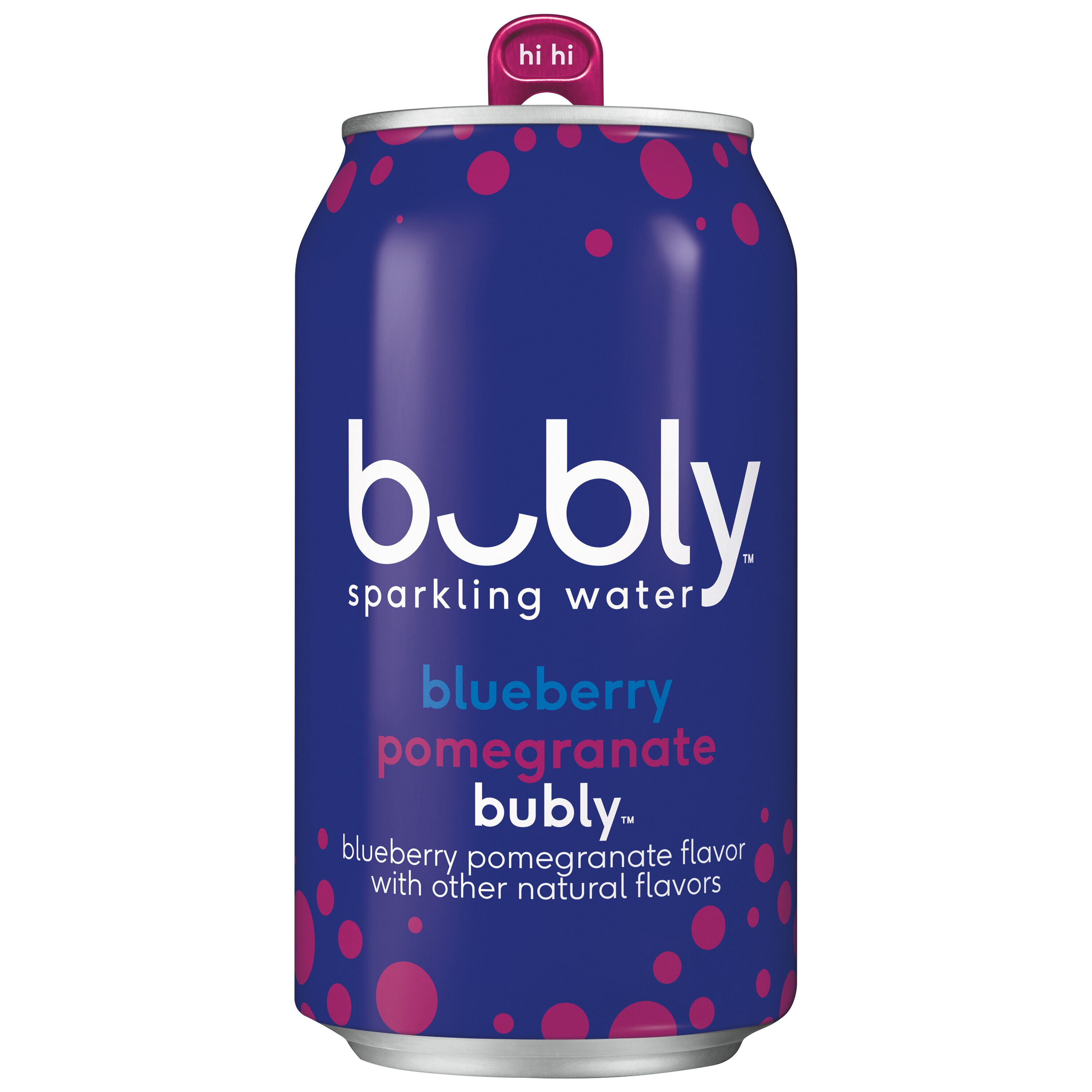 bubly, Blueberry Pomegranate Flavor, Sparkling Water