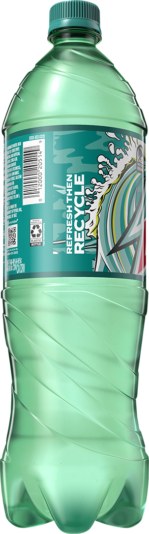 Mountain Dew, Baja Blast, Dew With A Blast Of Natural And Artificial Tropical Lime Flavor thumbnail