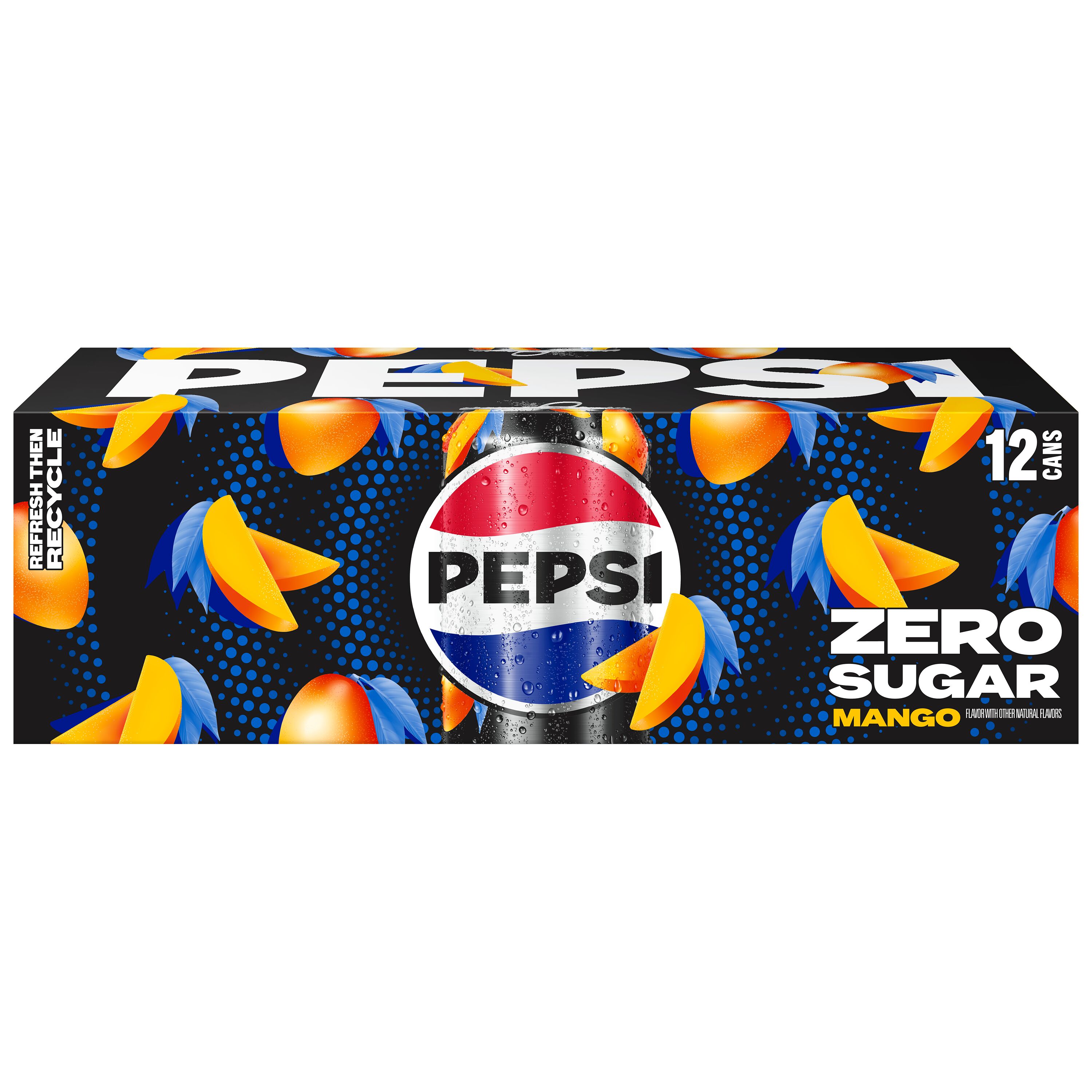 Pepsi, Zero Sugar, Mango Flavor thumbnail