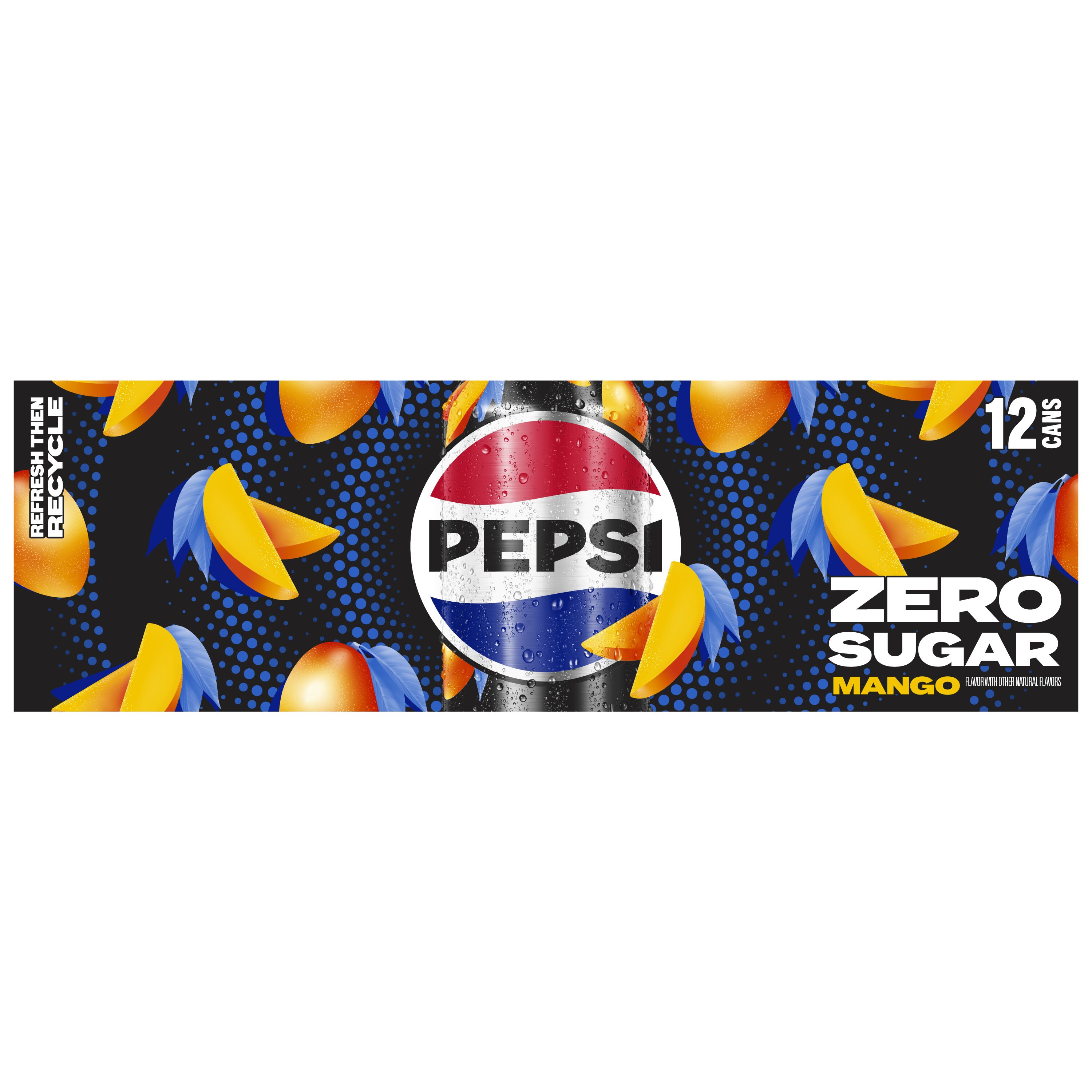 Pepsi, Zero Sugar, Mango Flavor