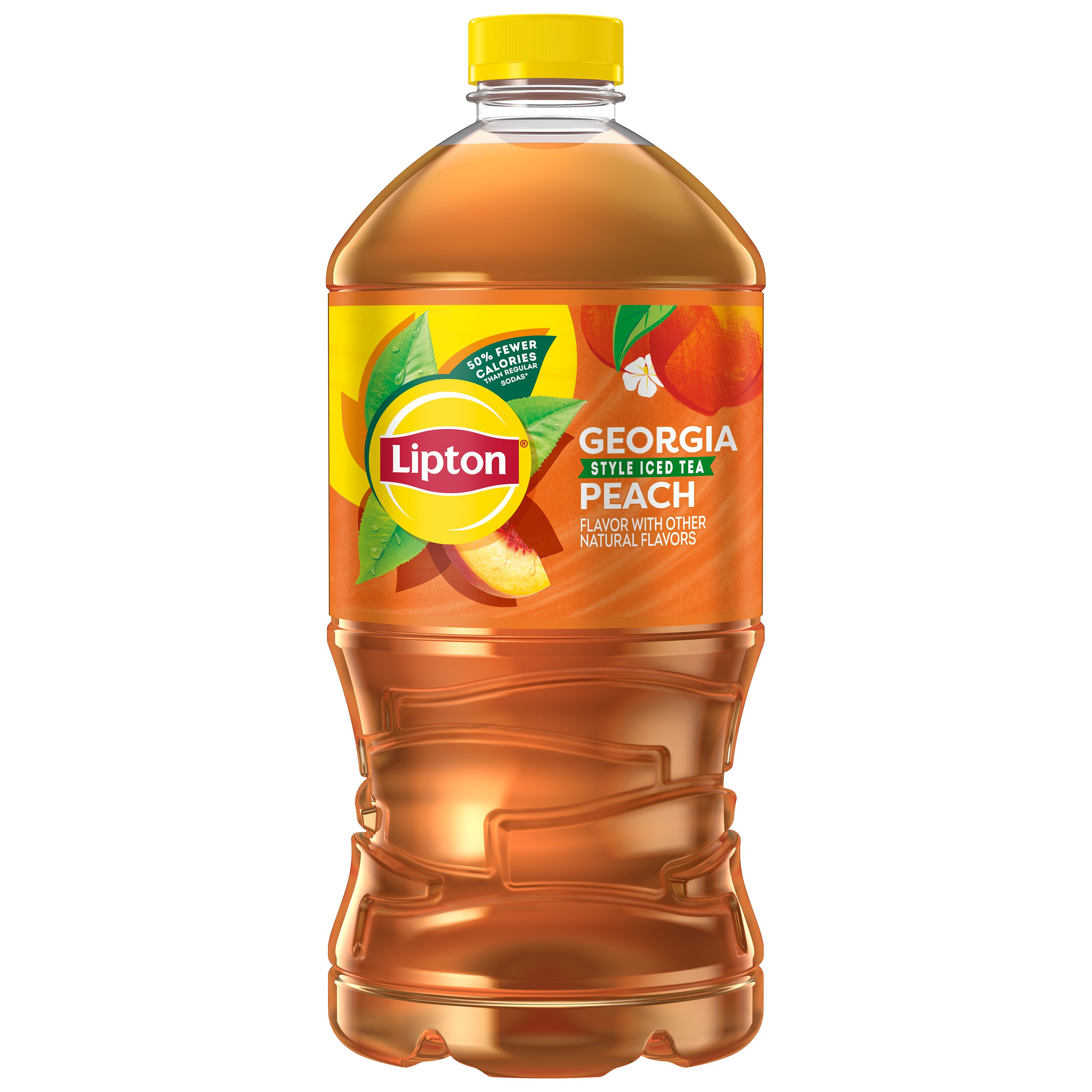 Lipton, Georgia Peach Flavor, Iced Tea