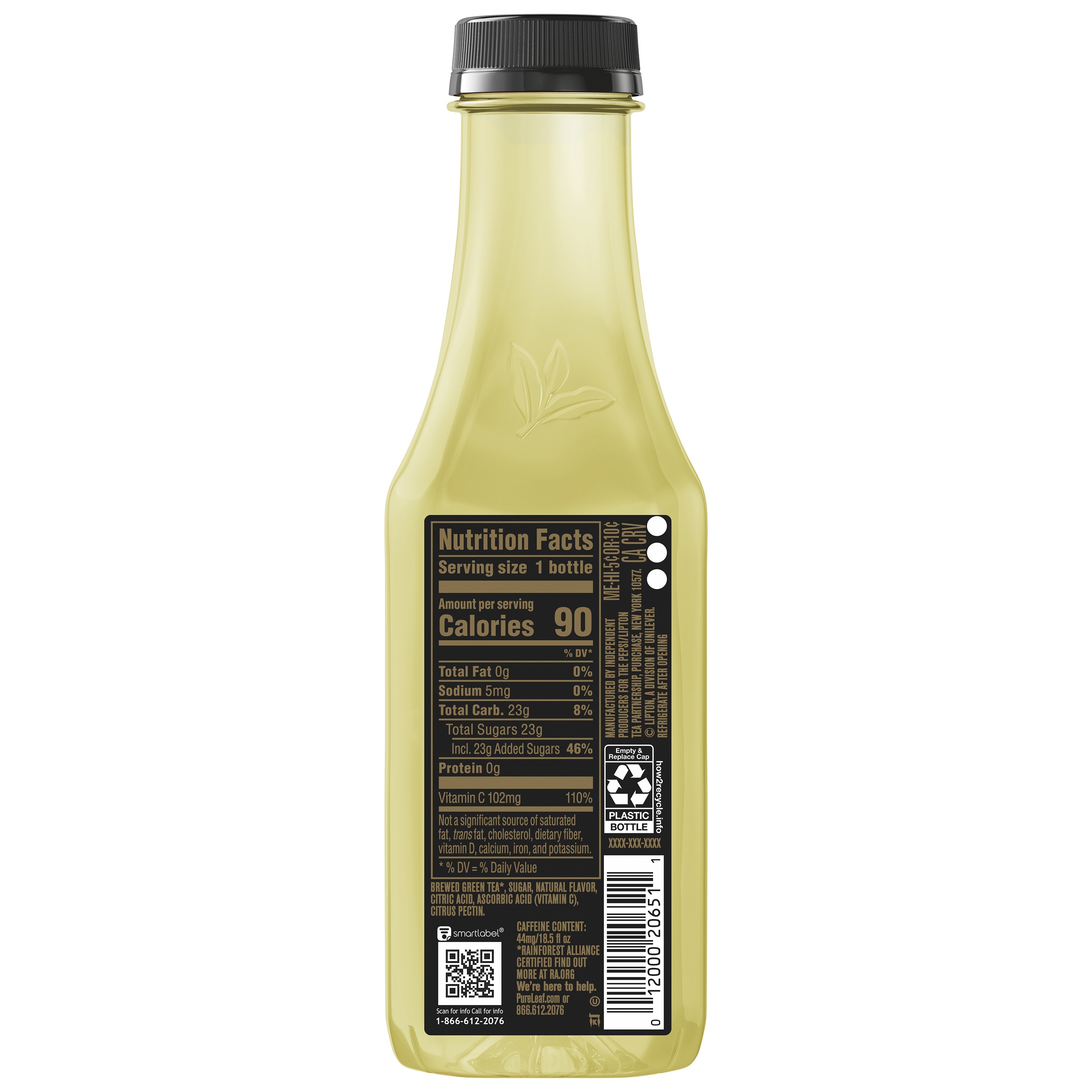 Pure Leaf, Passionfruit Green Tea, Real Brewed Tea thumbnail