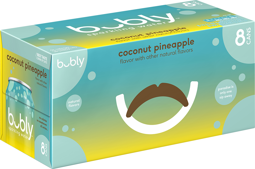 bubly, Coconut Pineapple Flavor, Sparkling Water thumbnail