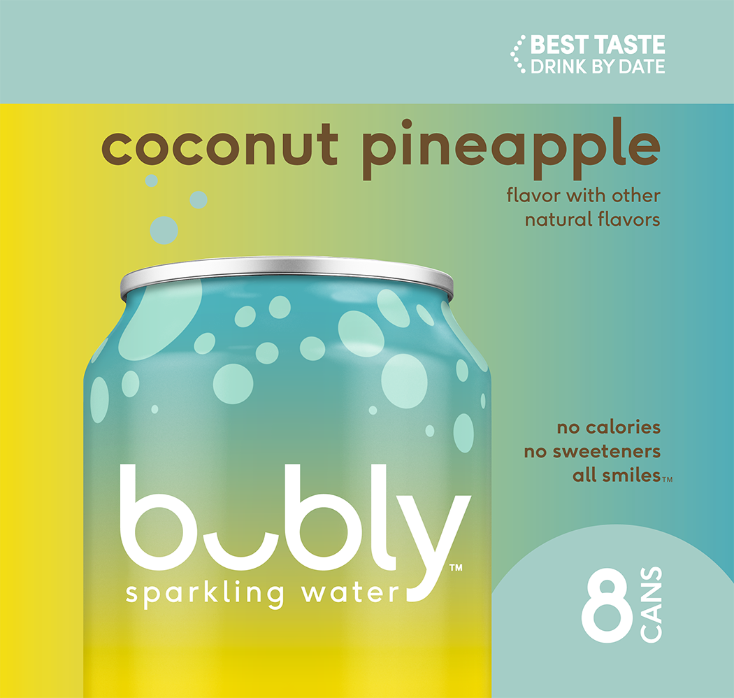 bubly, Coconut Pineapple Flavor, Sparkling Water thumbnail