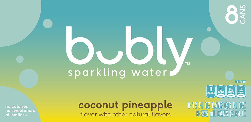 bubly, Coconut Pineapple Flavor, Sparkling Water thumbnail
