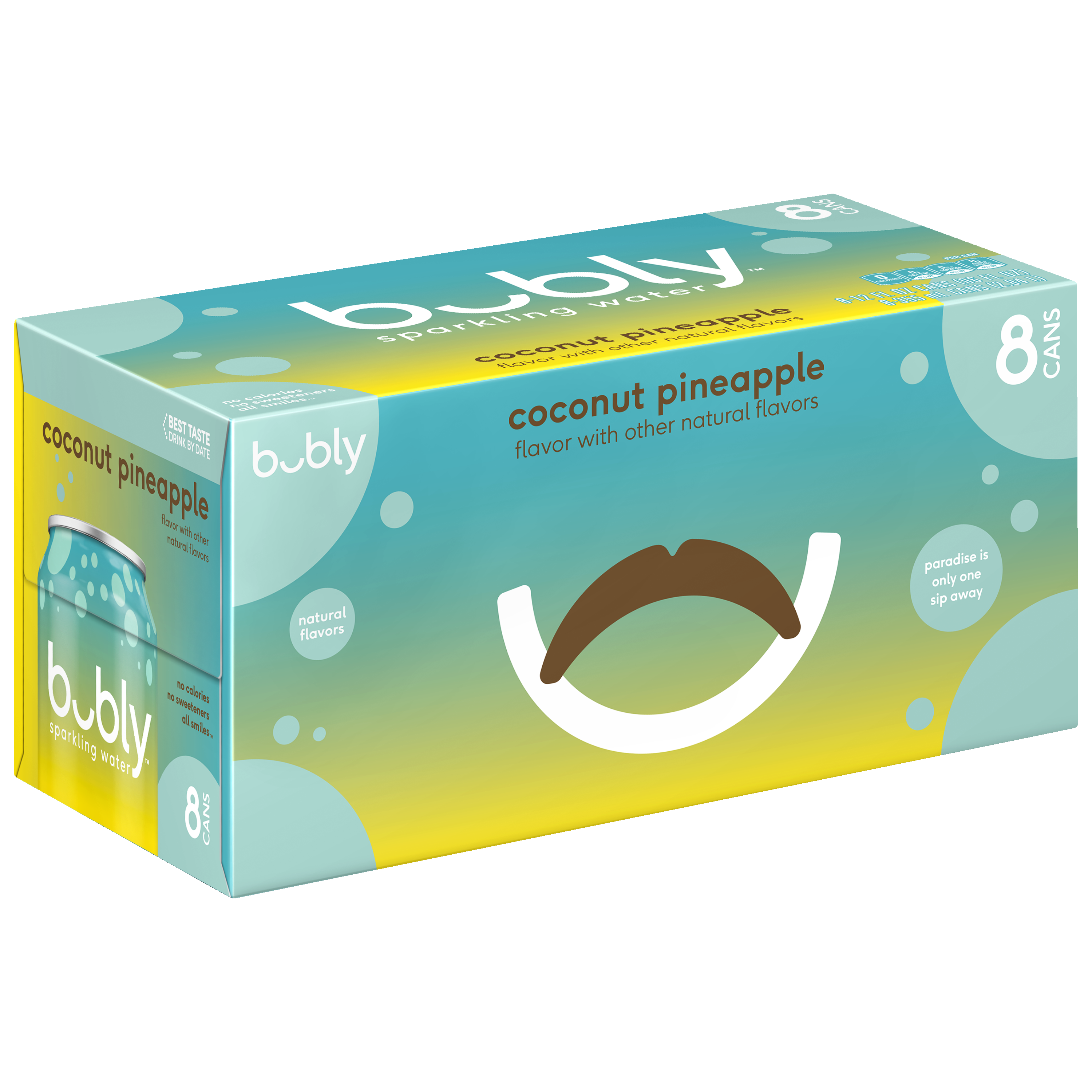 bubly, Coconut Pineapple Flavor, Sparkling Water thumbnail