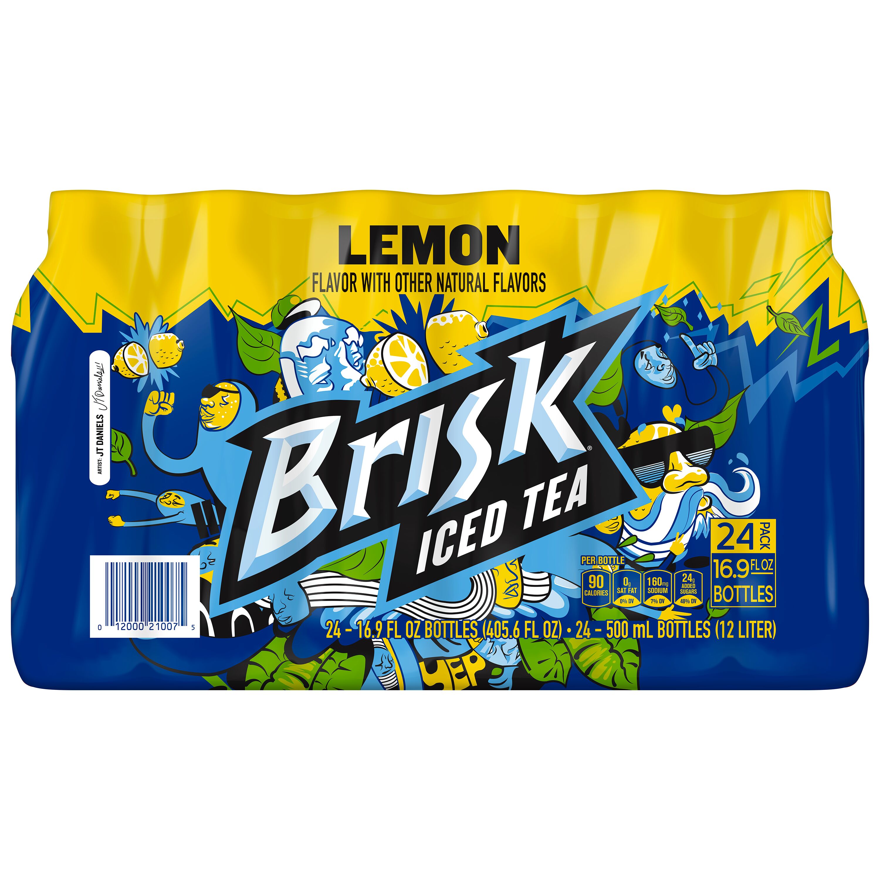 Brisk, Lemon Flavor, Iced Tea