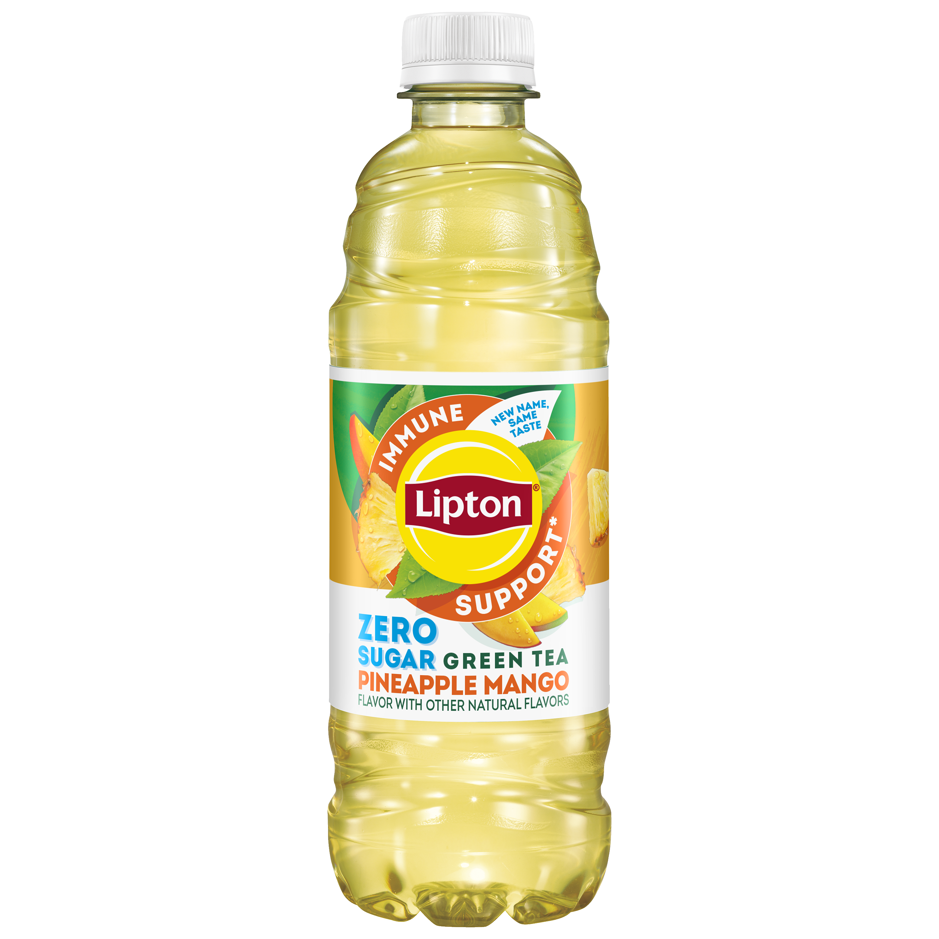 Lipton, Zero Sugar, Pineapple Mango Flavor, Green Tea